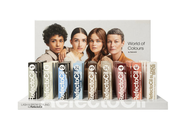 RefectoCil | Display Lash & Brow Tints - includes 36 tints