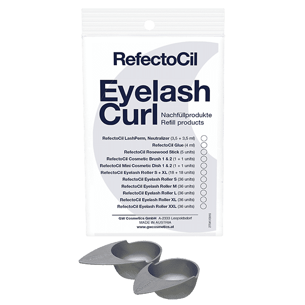 RefectoCil | Eyelash Curl Mini Cosmetic Dish 1 & 2