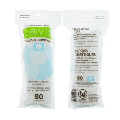 Cosmetic pads - 80 count
