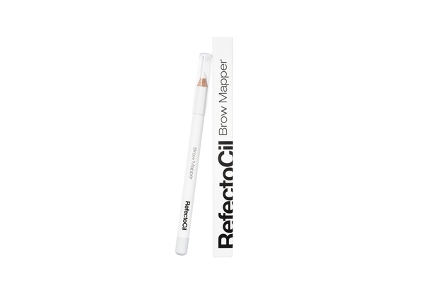 "RefectoCil Brow Mapper Pen for precise eyebrow shaping, water-resistant, perfect for professional brow mapping - A & E Beauty Supplies whit pen in white box "