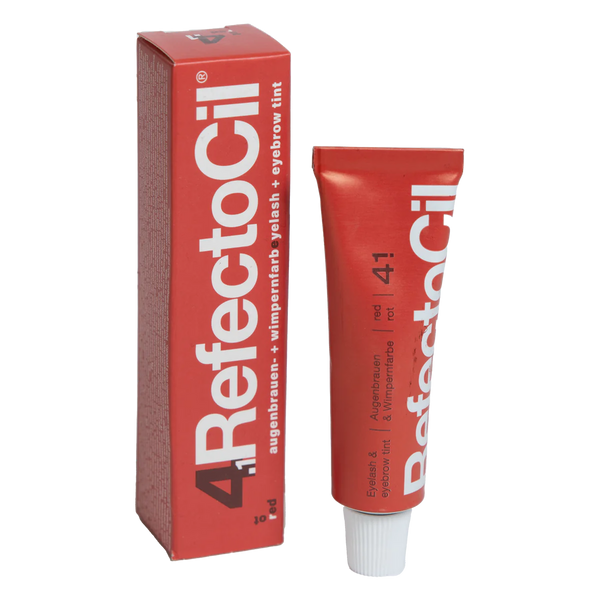 RefectoCil Tint in various shades. Each tube is color-coded to match the tint shade, and the packaging features the RefectoCil logo and product name in bold lettering. The tints are used for brow tinting and lash tinting services, offering a wide range of colors to suit different client preferences. The tubes are arranged on a clean, white background to emphasize the variety and high-quality RefectoCil Eyelash & Eyebrow Cream Hair Tints. Augenbraunen Eyelash tint.  Augenbrauen Eyebrow tint. 15ml