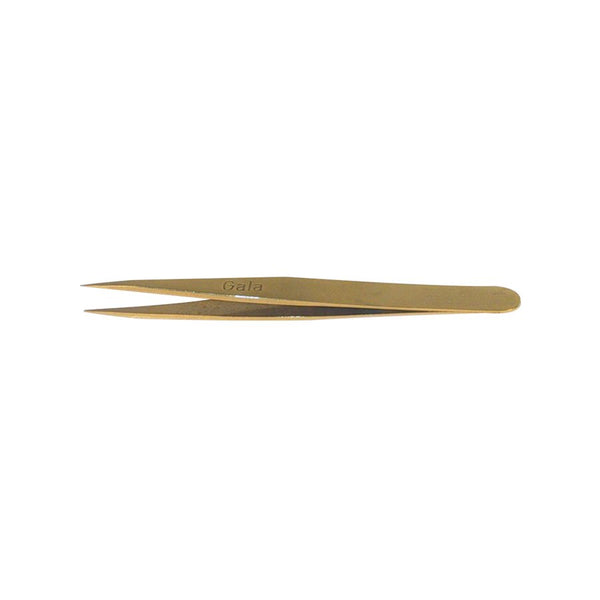Gold Plated Tweezers - 2 sizes | Gala