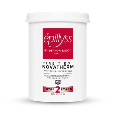 "Epillyss warm wax, tub that come in 10 scents, 591ml/20oz, ideal for professional waxing treatments with a pleasant fragrances this is novatherm ."