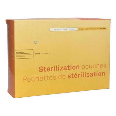 Aurelia 3.5” x 5.25” Self Sealing Sterilization Pouches - Class 4 - Qty 200