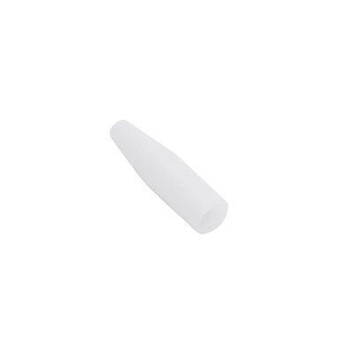 Reusable white plastic tip for Apilus electrolysis probeholders, designed to ensure hygiene and precision during hair removal treatments. Ideal for professionals seeking durable and easy-to-use tips for their electrolysis equipment.