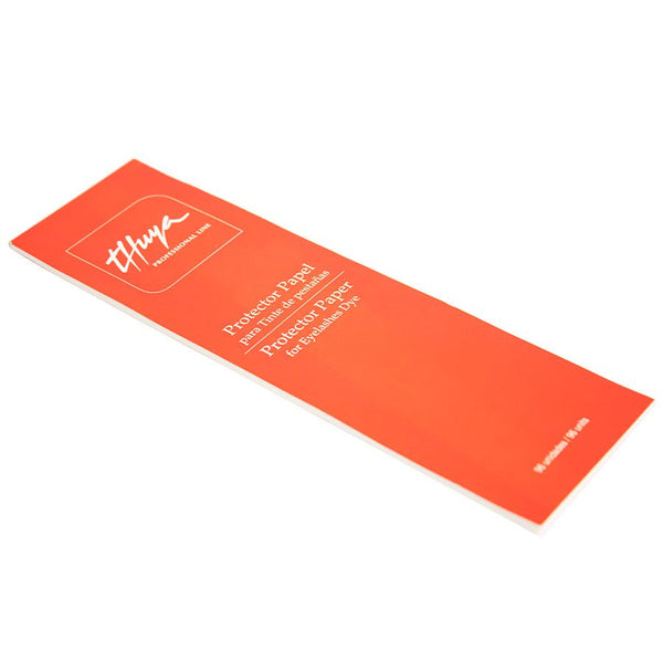 "Thuya Dye Protector Paper - A & E Beauty Supplies. Red cover with paper inside" 