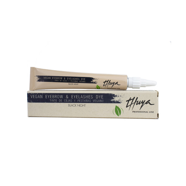 "Thuya Vegan Tint, available in various shades for brow and lash tinting, displayed on a clean, neutral background.
Perfect for beauty professionals seeking an eco-friendly and gentle alternative for their tinting services."